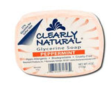 Clearly Natural Soaps Glycerine Soaps Peppermint 4 oz