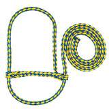 Weaver Leather Livestock Poly Rope Sheep and Goat Halter Blue Yellow S6