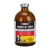 Durvet Maxi-B 1000 Injectable for Cattle Swine and Sheep 100 ml