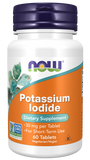 NOW Foods Potassium Iodide 30mg 60 Tablets