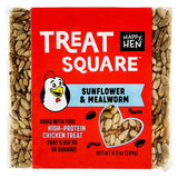 Happy Hen Treats Poultry Mealworm Treat Square Sunflower and Mealworm 6.5 oz