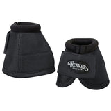 Weaver Leather Ballistic No-Turn Bell Boots Medium Black