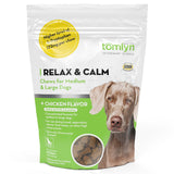 Tomlyn Relax and Calm Chews for Dogs and Cats Medium Large Dog 30s