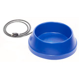 API Allied Precision Industries, Inc. Heated Plastic Pet Bowl 5 qt Blue