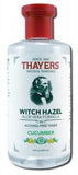Thayers Witch Hazel Products With Aloe Vera Toner Alcohol Free- Cucumber 12 oz