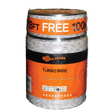 Gallagher Electric Fence Turbo Wire 656 ft White