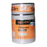 Gallagher Electric Fence Turbo Wire 1640 ft White