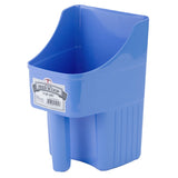 Miller Little Giant Enclosed Plastic Feed Scoop Berry-blue 3 qt