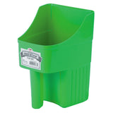 Miller Little Giant Enclosed Plastic Feed Scoop Lime 3 qt
