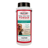 Durvet Flea and Tick Powder for Dogs and Cats 8 oz