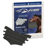 Flair Equine Nasal Strips Black Pkg 6