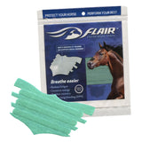Flair Equine Nasal Strips Turquoise Ea