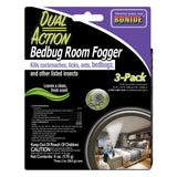Bonide Dual Action Bedbug Room Fogger 2 oz x 3