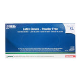 Ideal PowderFree Latex Gloves XLarge Box 100