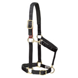 Weaver Leather Nylon Breakaway Padded Halter for Horses Average Horse Black