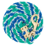 Weaver Leather Poly 8 ft Lead Blue White Green