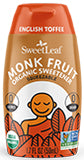 Sweetleaf Stevia Monk Fruit English Toffee Squeezable 1.7 OZ