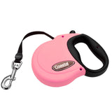 Coastal Pet Products Power Walker Retractable Dog Leash Medium Pink