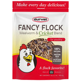 Durvet Fancy Flock Mealworm Medley for Poultry Mealworm and Cricket 16 oz