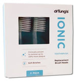 Dr. Tungs Products Oral Hygiene Ionic Toothbrush Head Refill Twin Pk
