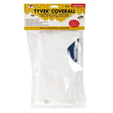 Miller Little Giant Beekeeping Tyvek Disposable Coveralls Large White