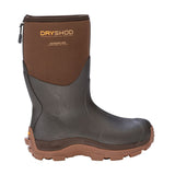 DryShod Mens Haymaker Mid-Cut Farm Boots M16 Brown