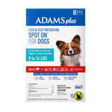 Adams Plus Flea and Tick Spot On for Dogs 5-14 lbs Teal Package 3
