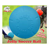 Jolly Pets Jolly Soccer Ball Large 8in Blue