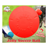 Jolly Pets Jolly Soccer Ball Large 8in Orange