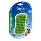 Furbliss Pet Brush Small Green Long Hair