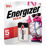 Energizer MAX Alkaline Batteries 9V Ea