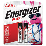 Energizer MAX Alkaline Batteries AAA Package 2