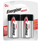 Energizer MAX Alkaline Batteries D Package 2