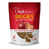 Fruitables Biggies Baked Dog Treats Crispy Bacon amp Apple 16 oz