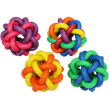 Multipet Nobbly Wobbly Dog Toy 4' Assorted Colors
