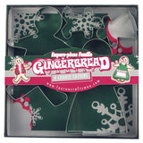 Accessories 4-Piece Gingerbread Family Cookie Cutter Set
