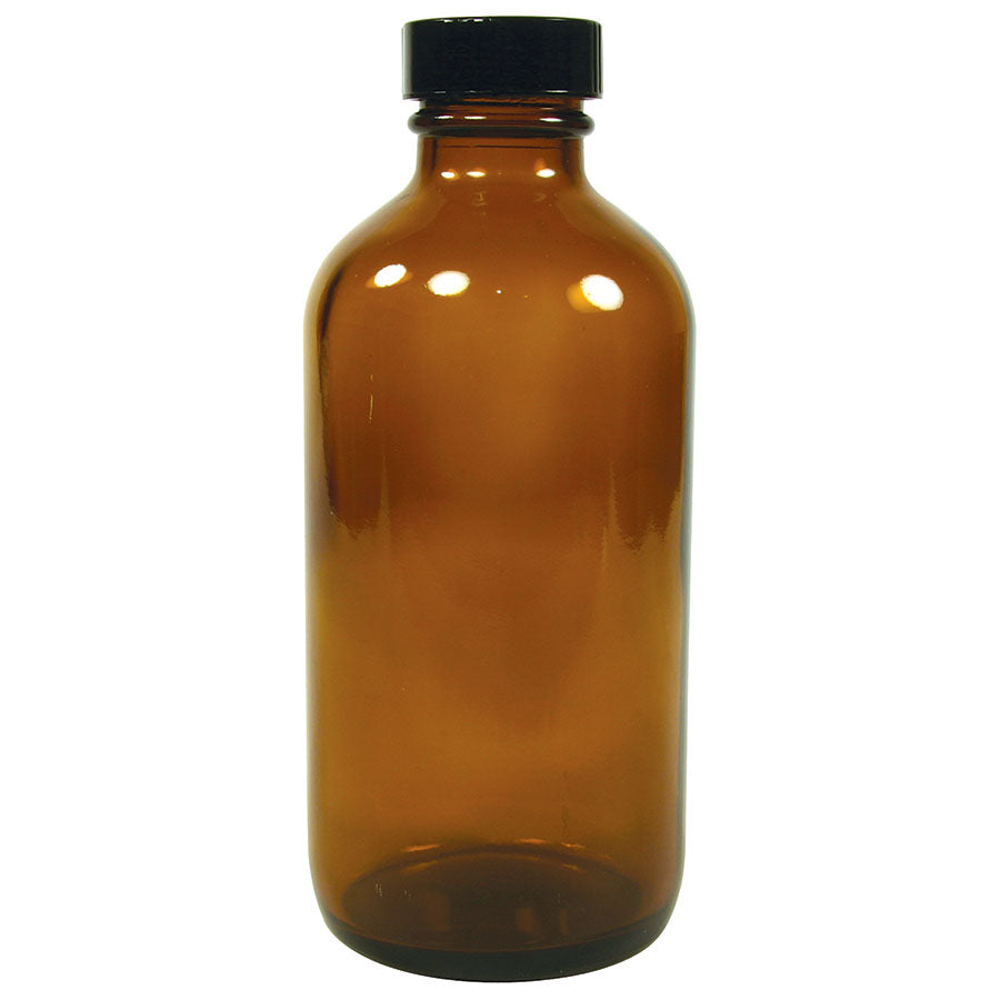 Accessories 8 oz. Amber Oil Bottle with Cap