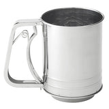Mrs Anderson Baking Essentials 3-Cup Squeeze Sifter, Stainless Steel