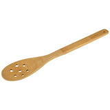 Helen's Asian Kitchen Asian Kitchen Utensils Pierced Spoon 12", Bamboo