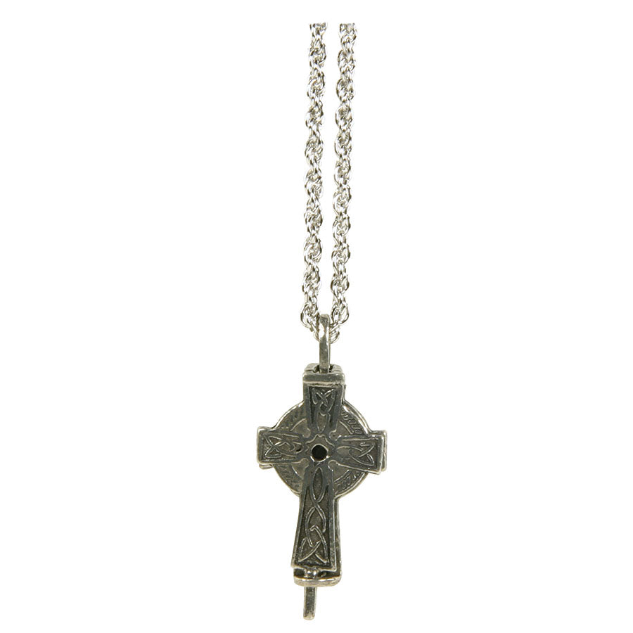 Accessories Diffuser Celtic Cross Pendant Necklace w/ 24" Chain