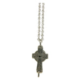 Accessories Diffuser Celtic Cross Pendant Necklace w/ 24" Chain