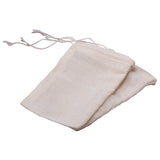 Accessories Culinary Cotton Drawstring Bags 3x5
