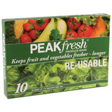 Fresh Peak Food Storage Produce Bags 12" x 16" 10 count