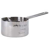 Accessories 2-Cup Incremental Measuring Cup, Stainless Steel