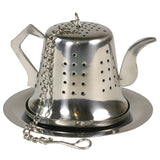 Tea and Coffee Accessories Teapot with Tray 1 1/2