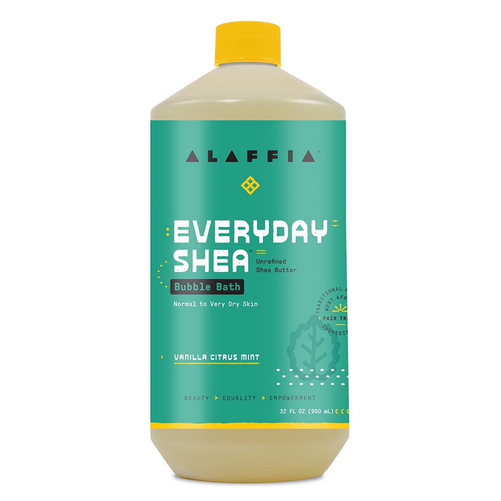Alaffia Body Vanilla Citrus Mint 32 fl. oz. Bubble Baths