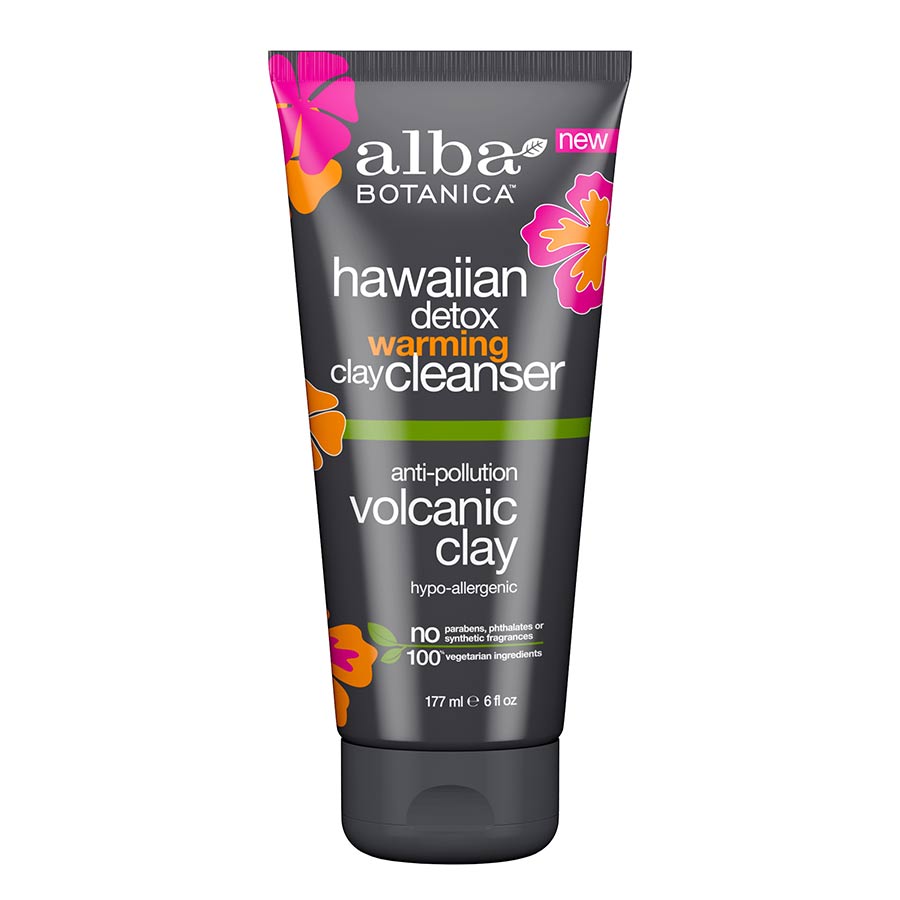 Alba Botanica Hawaiian Warming Clay Cleanser 6 fl. oz. Volcanic Clay Detox