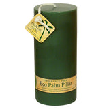 Aloha Bay Eco Palm Wax Candles Green 2 1/4