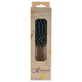 Ambassador Hairbrushes Pneumatic Brushes with Natural (Boar) Bristle & Nylon Quills in Rubber Cushio Oval, Oak
