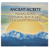 Ancient Secrets Himalayan Natural Rock Salt Tea Light Holder Medium 1 Holder